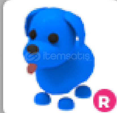 adopt me- ride blue dog adopt me- ride blue dog