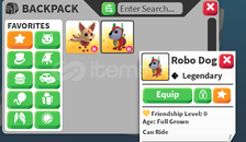 Adopt Me | Robo Dog R