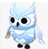 Adopt Me No Pot Snowl Owl