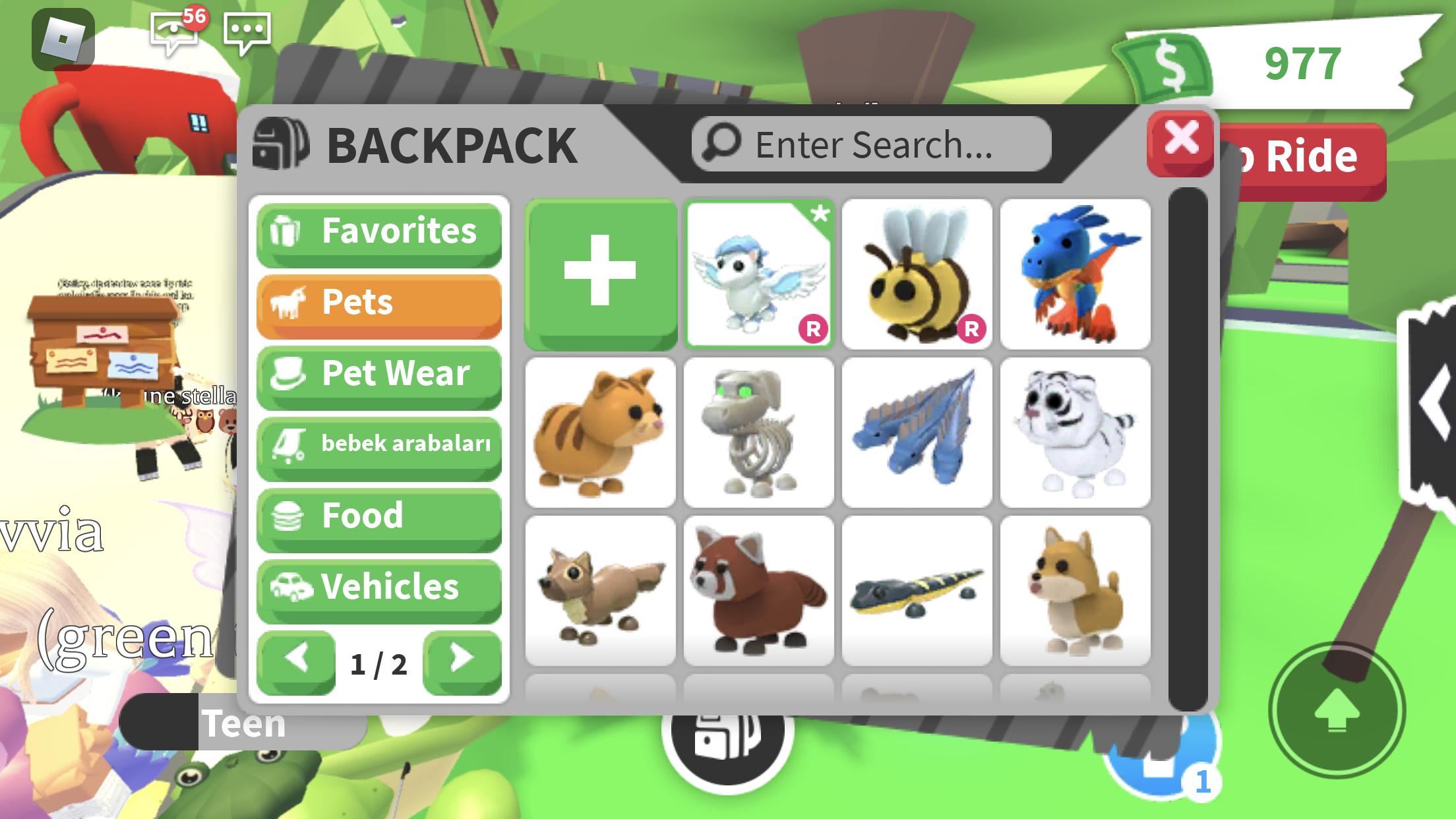 Adopt me winged horse İtemsatış