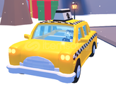 Adopt Me Yellow Taxi Cab (Legendry)