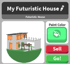 Adoptme Futuristic House(Dekorsuz) Adoptme Futuristic House(Dekorsuz)