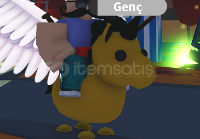 adoptme golden unıcorn ride adoptme golden unıcorn ride