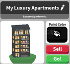 Adoptme Luxury Apartments (İçi Dekorsuz) Adoptme Luxury Apartments (İçi Dekorsuz)