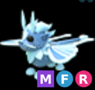 ADOPTME✅MFR İCE MOTH DRAGON✅[ Hızlı Teslimat ]