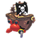 Adoptme NR pirate hermiy crab Adoptme NR pirate hermiy crab