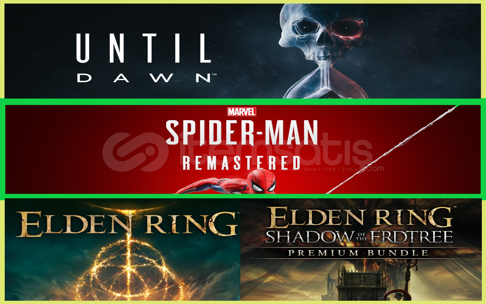 Until Dawn + Spider + Elden Ring Until Dawn + Spider + Elden Ring