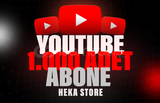 ⭐[ORGANIK] 1000 ABONE YOUTUBE GERÇEK⭐