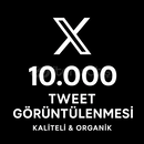 X (Twitter) 10.000 Tweet Görüntülenmesi – Kalite