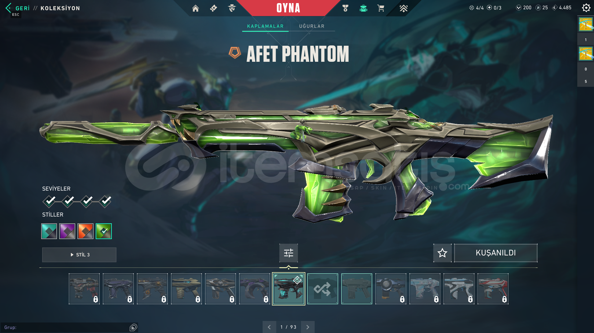 AFET PHANTOM MAİLLİ TR HESAP AFET PHANTOM MAİLLİ TR HESAP