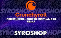 ⭐CRUNCHYROLL SINIRSIZ ERİŞİM KISITLAMASIZ HESAP⭐