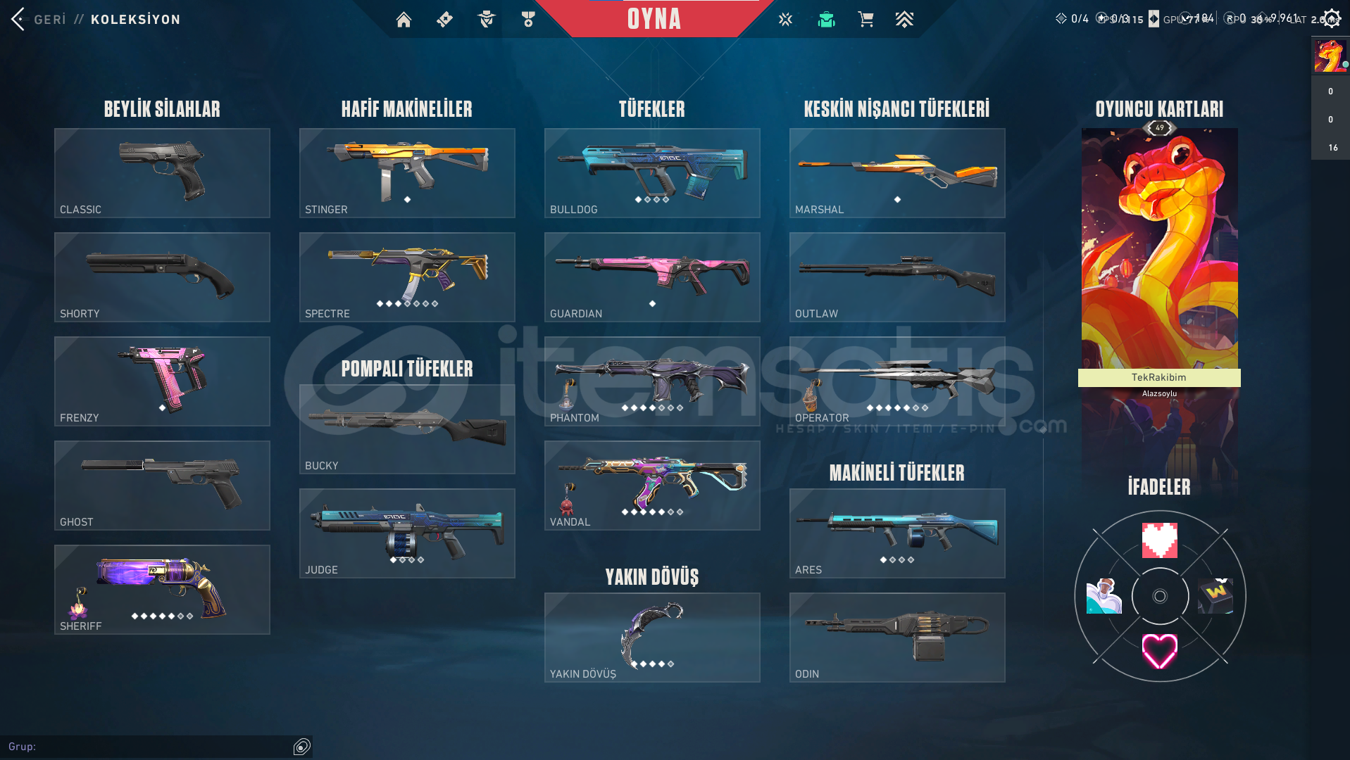 AĞZINA KADAR DOLU DOLU VALORANT HESABI AĞZINA KADAR DOLU DOLU VALORANT HESABI