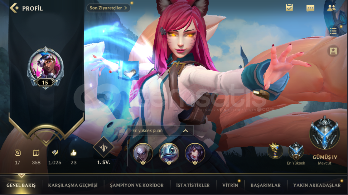 Ahri mainlere 2 kostüm Ahri mainlere 2 kostüm