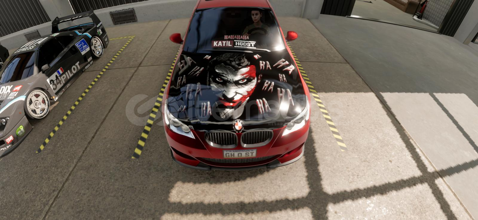 CPM2 AİRLİ LOGOLU ÇİZİMLİ BMW E60  CPM2 AİRLİ LOGOLU ÇİZİMLİ BMW E60