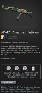 AK-47 | Akuamarin İntikam
