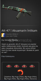 AK-47 | Akuamarin İntikam (eskimiş)