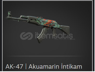 AK-47 | Akuamarin İntikam (Savaş Görmüş) AK-47 | Akuamarin İntikam (Savaş Görmüş)