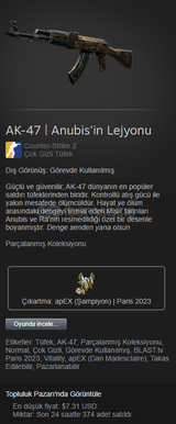 AK-47 | Anubis'in Lejyonu