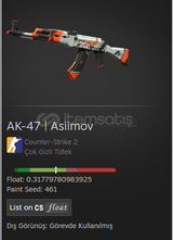 AK-47 | Asiimov (Field-Tested) 0.317