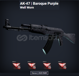 AK-47 Baroque Purple Well Worn