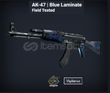 AK-47 Blue Laminate Field Testedd