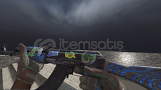 AK-47 Blue Laminate KATOWICE 2014 VOX HOLO LDLC
