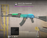 AK-47 | Buz Kaplamalı Görevde Kullanılmış