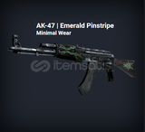 AK-47 Emerald Pinstripe Minimal Wear