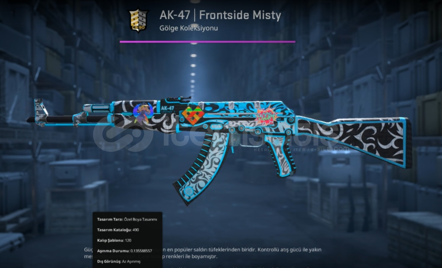 AK-47 FRONTSIDE MISTY (AZ ASINMIS)  AK-47 FRONTSIDE MISTY (AZ ASINMIS)