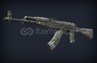 AK-47 | Gri Vari Kamuflaj (Az Aşınmış)