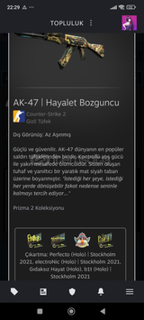 Ak-47 hayalet bozguncu (az aşınmış) 