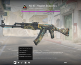 AK-47 HAYALET BOZGUNCU DÜŞÜK FLOAT HEMEN TESLİM
