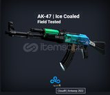 AK-47 Ice Coaled Field Tested 26 İ COUD9 2022 S