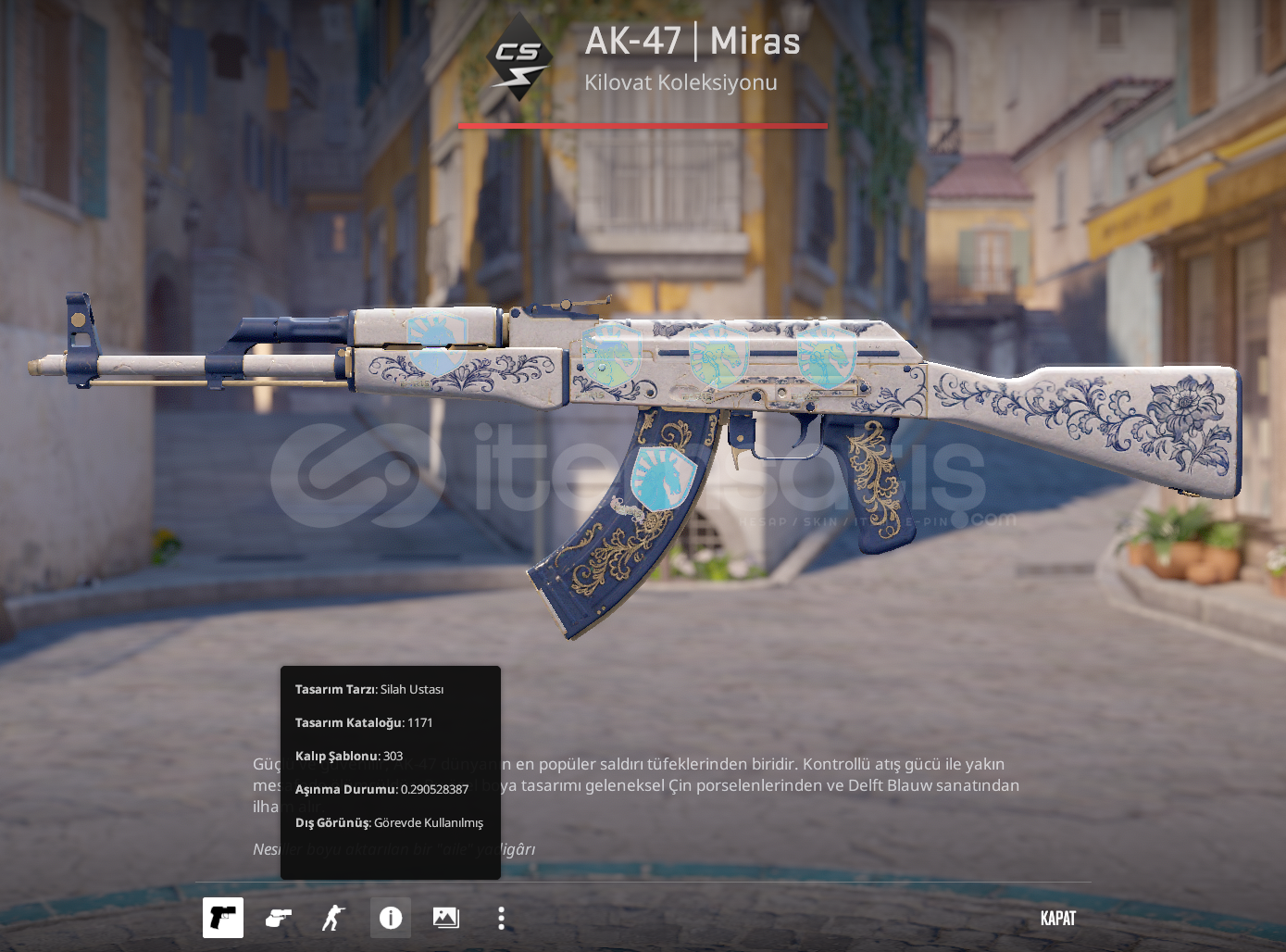 AK-47 Inheritance Field-Tested 0.29   AK-47 Inheritance Field-Tested 0.29