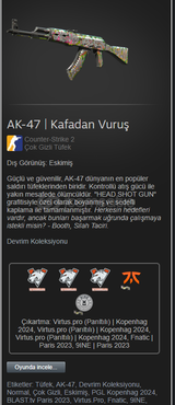 Ak-47 Kafadan Vuruş