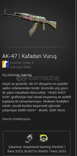 AK-47 | Kafadan Vuruş Eskimiş