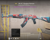 AK-47 | Kargaşa Noktası Görevde Kullanılmış