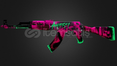 AK-47 | Neon Devrimi Görevde Kullanılmış