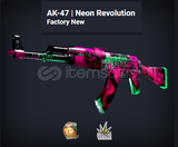 AK-47 Neon Revolution Factory New 2