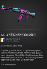 AK 47 NEON RİDER