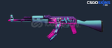 AK-47 Neon Rider Battle Scared Savaş Görmüş