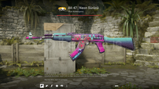 Ak 47 Neon Rider FT (görevde kullanılmış) 