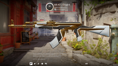 AK-47 Oligarch minimal wear