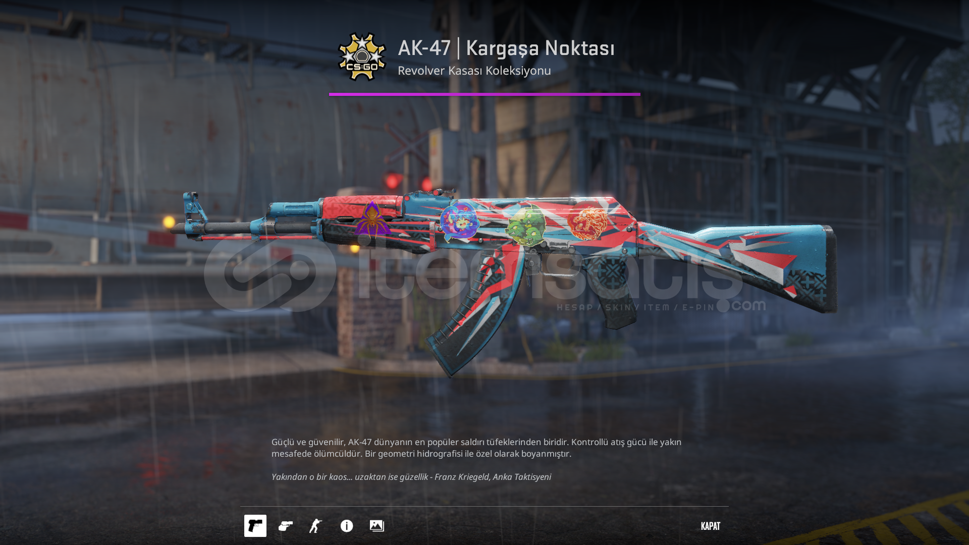 ⭐️AK-47 | Point Disarray (FT) 4 STİCKER⭐️ ⭐️AK-47 | Point Disarray (FT) 4 STİCKER⭐️