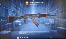 Ak-47 redline pazarlık payı vardır.