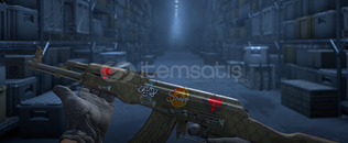 ⭐AK-47 | Safari Ağı 4 STİCKERLI ! %50 İNDİRİM