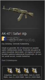 AK-47 | Safari Ağı | 