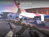 Ak-47 Safari Ağı 4x STİCKER