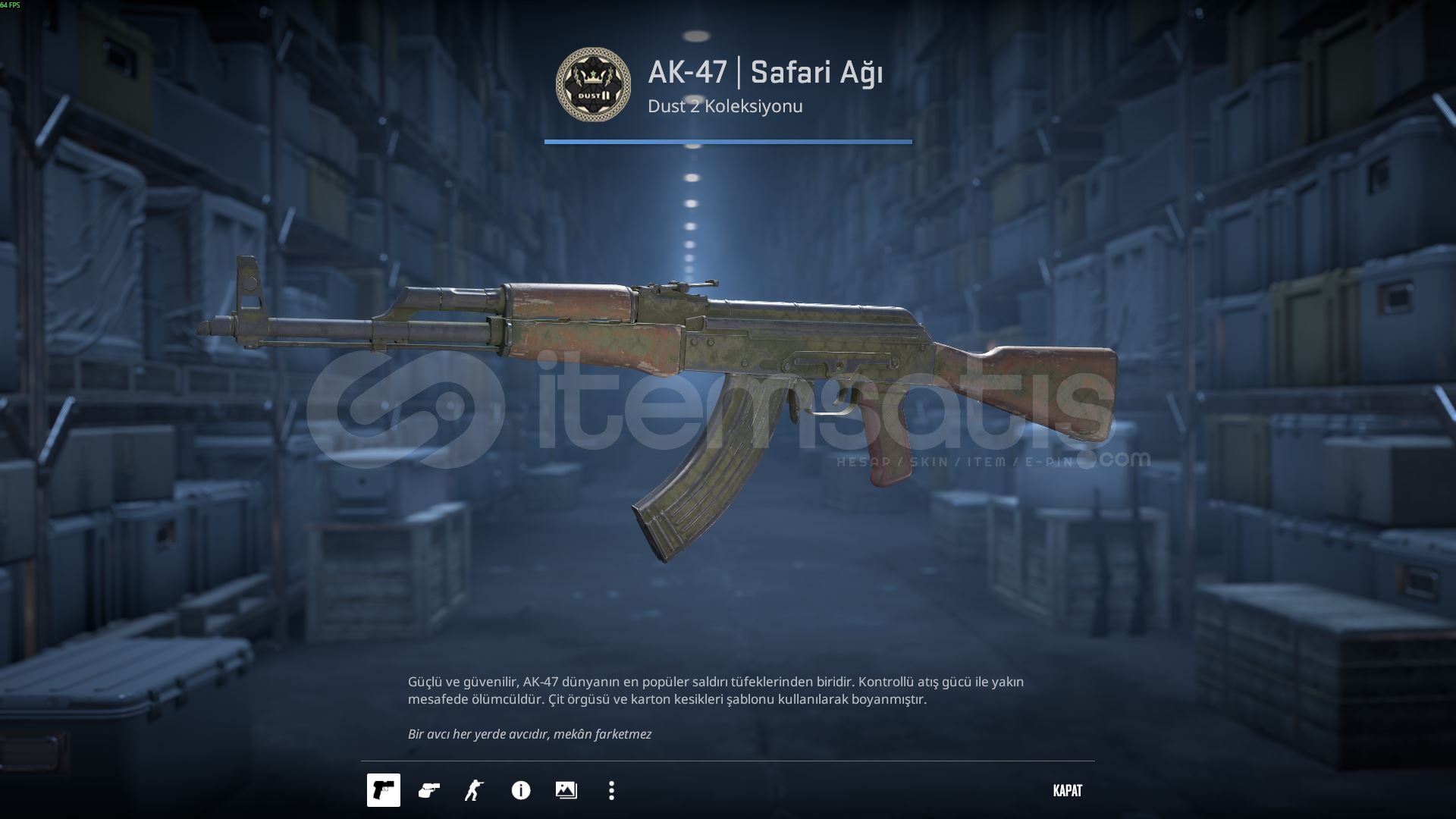 AK-47 SAFARİ AĞI AK-47 SAFARİ AĞI