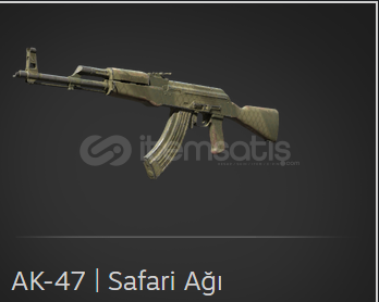 AK-47 | Safari Ağı (Çıkartmalı) AK-47 | Safari Ağı (Çıkartmalı)
